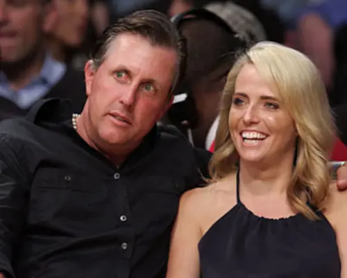 Phil Mickelson and Amy Mickelson