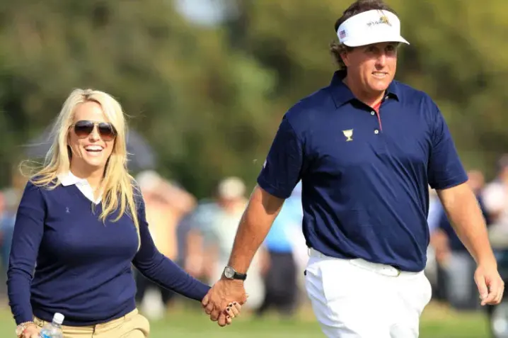 Who is the wife of Phil Mickelson