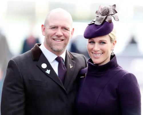 Zara Tindall With Her Husband